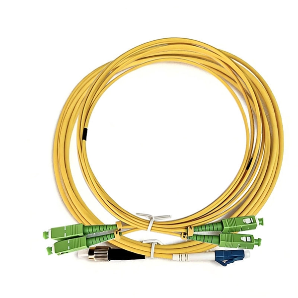 What is the maximum current of a fiber optic cable 