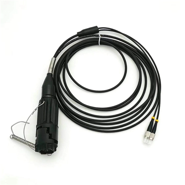 How to connect a fiber optic patch cord to a switch