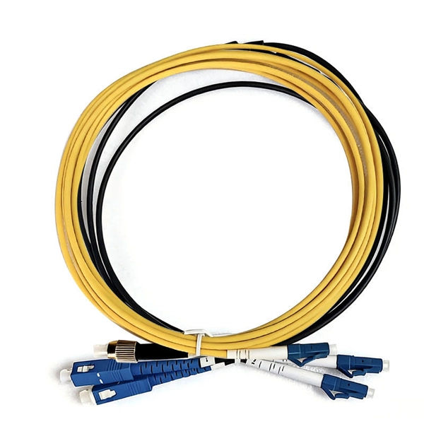 Fiber optic cable transmission of photoelectric signals