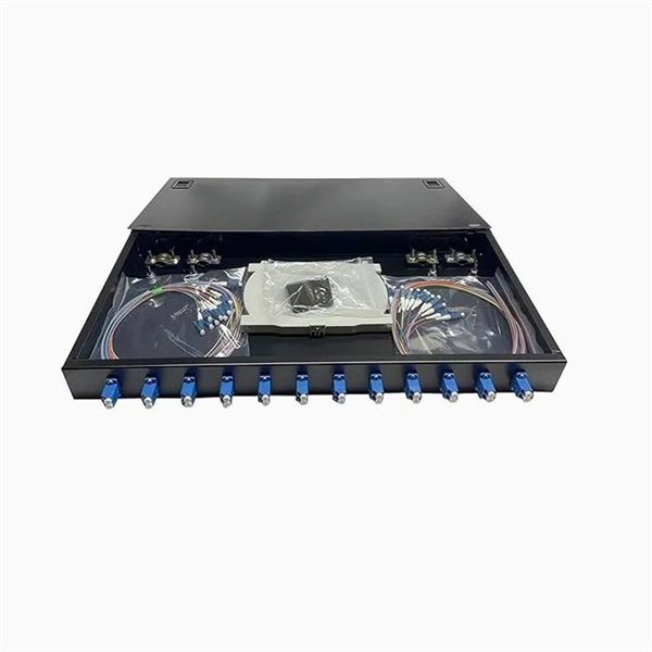 24-core optical cable configuration and connection