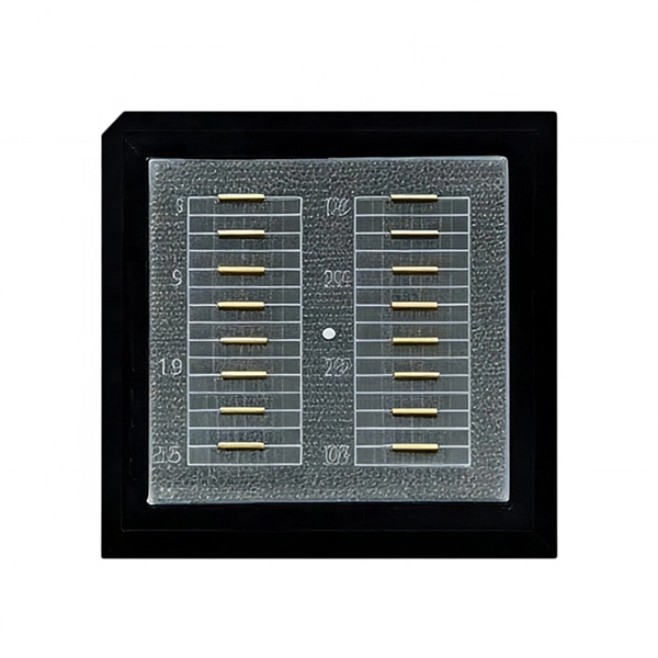 What is meant by the dimensions of a distribution box panel 