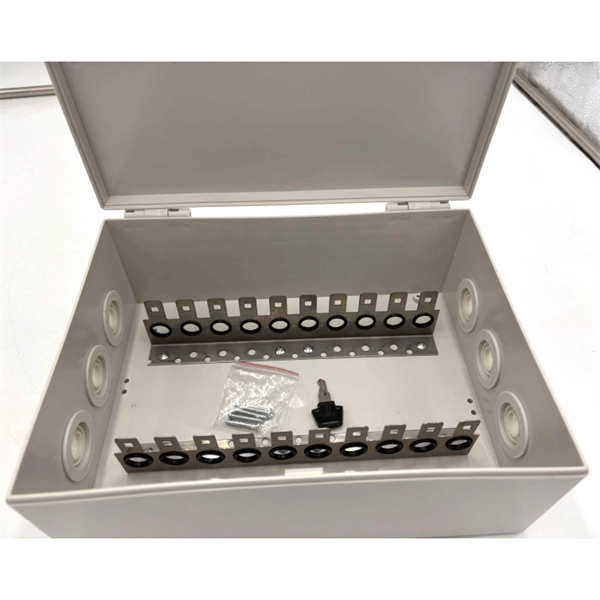 Fiber Optic Connector Box on Utility Pole