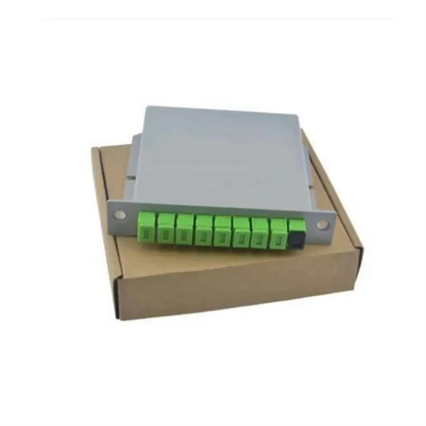 Which interface should be used on the fiber optic patch panel 