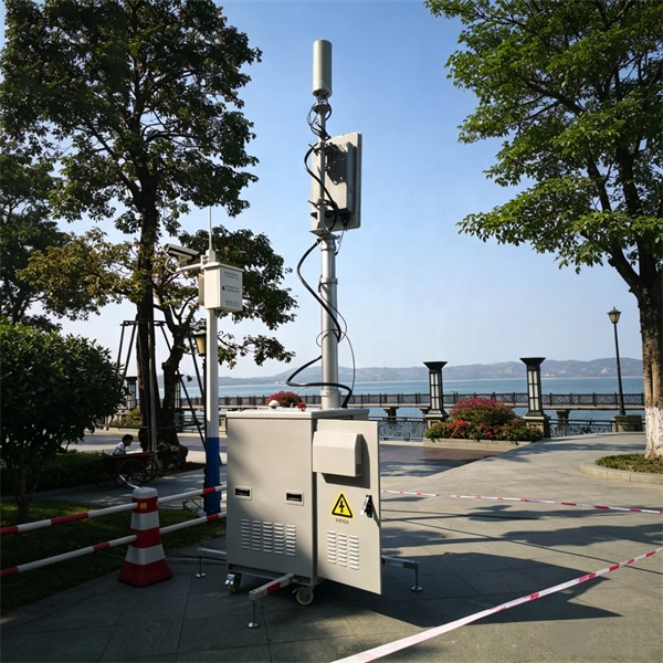 How to install a small electrical distribution box on a construction site