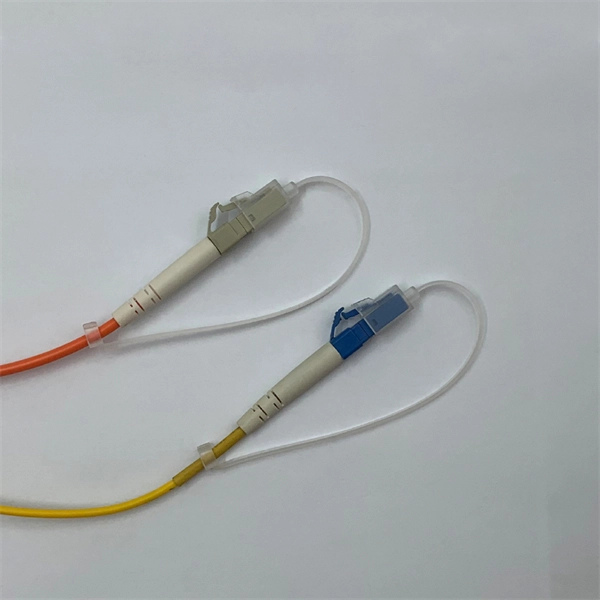 How to clean the fiber optic cables in the server rack 