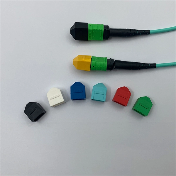 How to connect fiber optic cables to a two-story building with a switch 