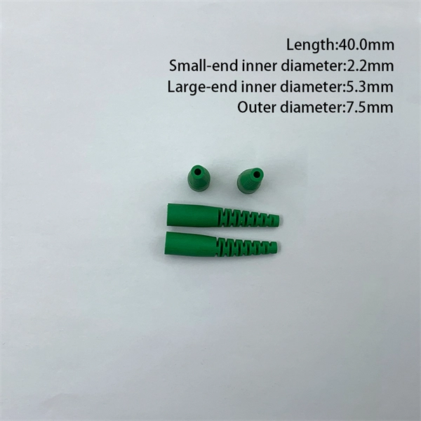How to connect the fiber optic switch cable to the optical loss meter
