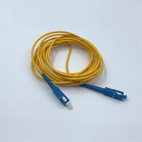 Fiber optic cable adapter large-head to small-head single-mode dual-core