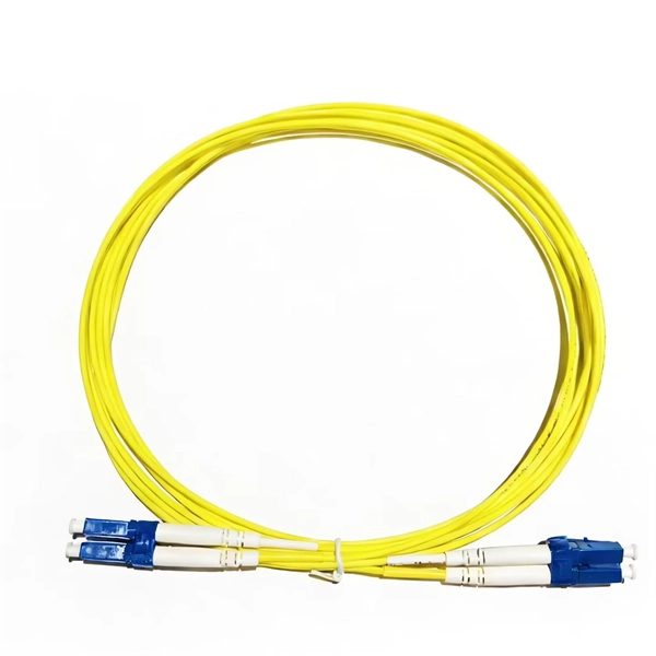 Pre-installed fiber optic cabling in the computer room