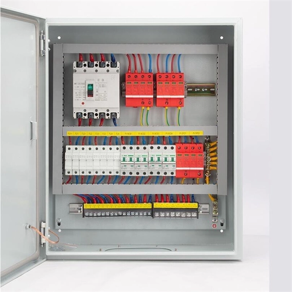 Location of the distribution box on the ground