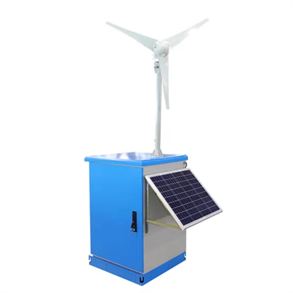 The distribution box is installed outdoors